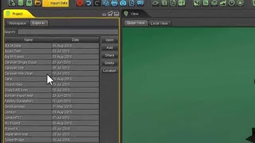 Arena4D Data Studio, Tutorial 11 - Projects - Creating, Saving & Opening