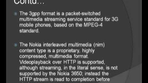 The Role of Symbian fo Java Technology