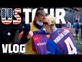 CROSSBAR CHALLENGE AND FINAL MATCHDAY OF  🇺🇸✈️ US TOUR 2021 | FC BARCELONA VLOG