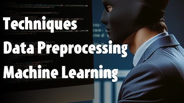 Four common data preprocessing techniques in machine learning