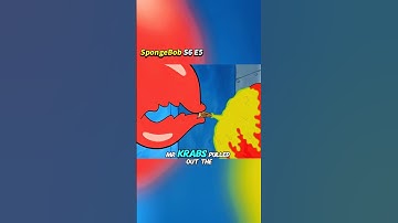 A splinter got stuck in SpongeBob