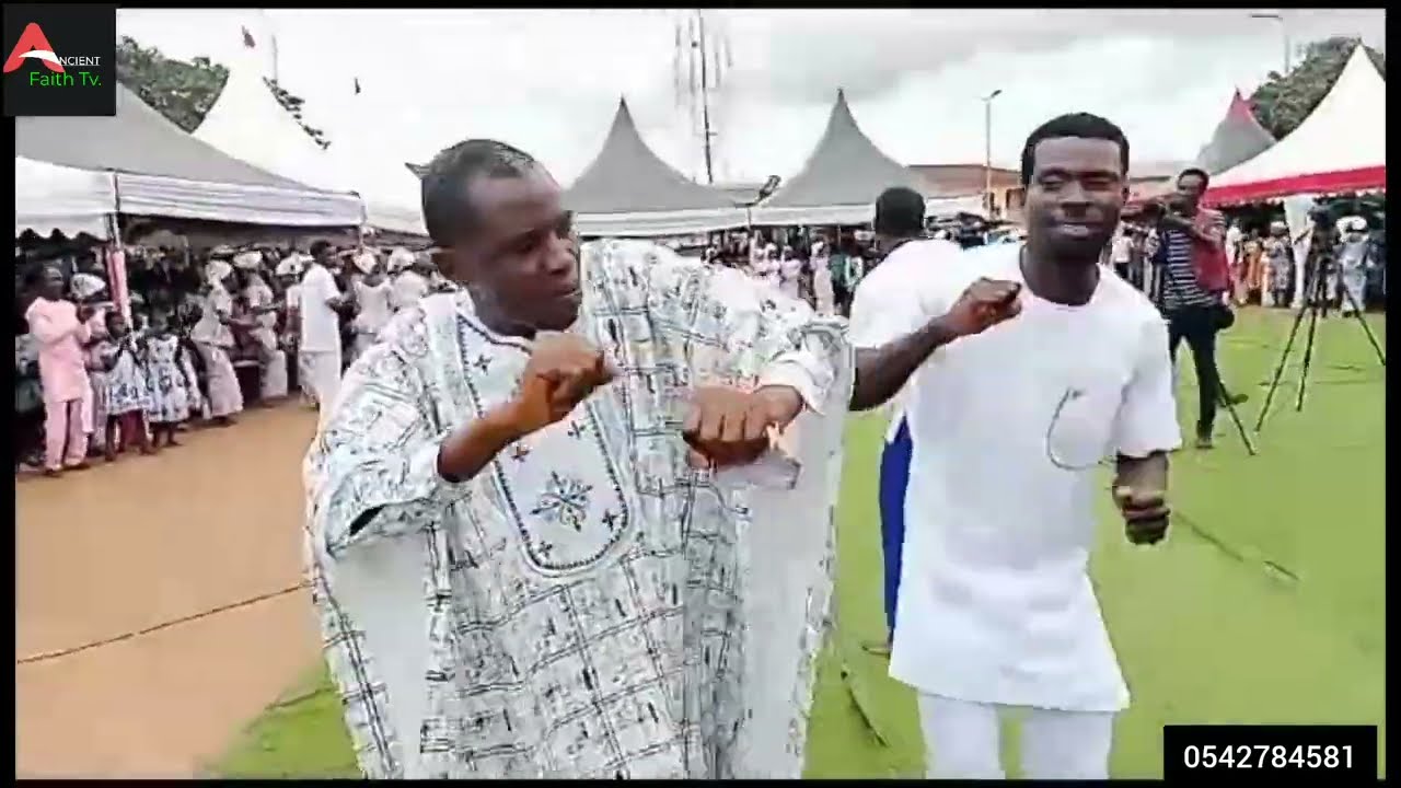 Wowwowwowwow Massive Nana Gyebi at his best dance moves Nkoranza  Remembrance service