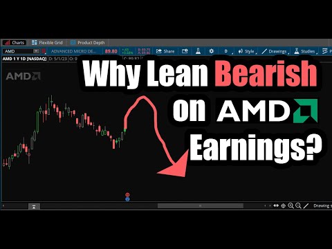Why Lean Bearish on AMD Stock Earnings?