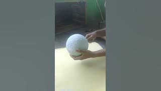 Cara membuat globe dari bola bekas