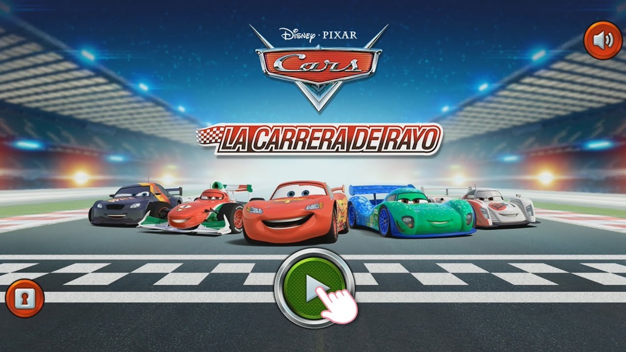 Disney PIXAR Cars - La Carrera de Rayo McQueen - ¡Compite contra McQueen! -  YouTube