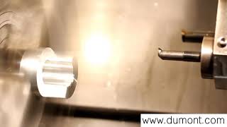 duMONT Tooling System Blind Internal Keyway on CNC Lathe