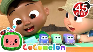 10 Little Buses Song + More | CoComelon - It's Cody Time | CoComelon Songs For Kids & Nursery Rhymes