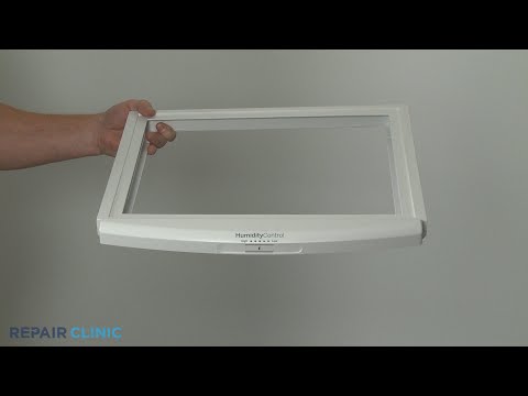 Middle Drawer Frame - GE Refrigerator (Model GSE25GSHPCSS)	