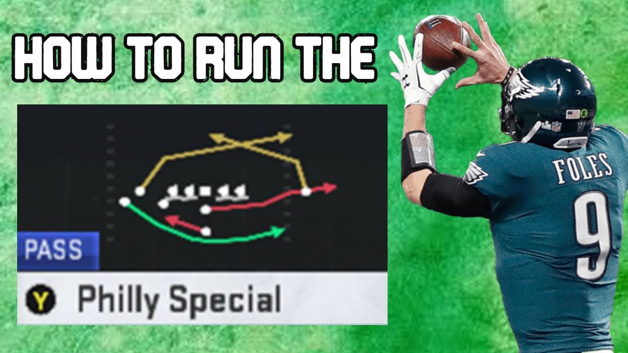 HOW TO RUN THE PHILLY SPECIAL IN MADDEN 20 - YouTube