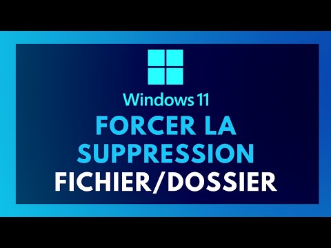 COMMENT SUPPRIMER UN DOSSIER/FICHIER QUI NE VEUT PAS SE SUPPRIMER SUR WINDOWS 11! (3 COMMANDES CMD)