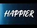 Happier - Olivia Rodrigo (🎵Lirik Terjemahan Bahasa Indonesia) | Viral Tiktok I Hope You're Happy