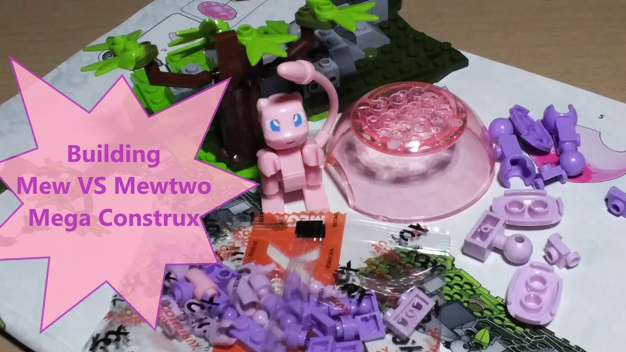 Mega construx Pokemon Mew M Pink