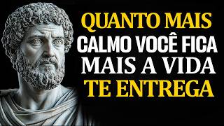 QUANDO VOCÊ SE ACALMA, A VIDA TRAZ TUDO O QUE É SEU | ESTOICISMO