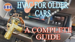 Laymen's guide to automotive HVAC for R134a and R12 systems..... by Grease Belly Garage 239 views 3 weeks ago 52 minutes