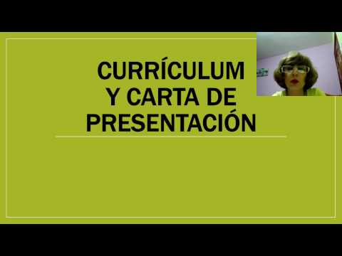 Ejemplos De Currículum Y Carta De Presentación Enumerados Por Trabajo