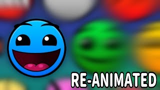 Water On The Hill But Animated (REANIMATED) | Geometry Dash Resimi