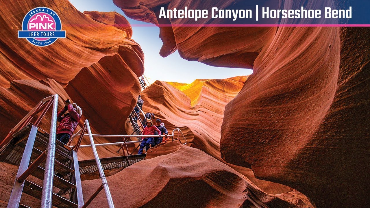 Lower Antelope Canyon Tours Horseshoe Bend Tours From Sedona Pink Jeep Tours Youtube