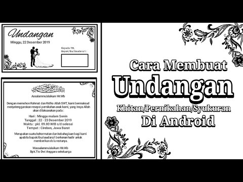 Contoh Undangan Tahlil 40 Hari Yang Bisa Di Edit Bisako Channel