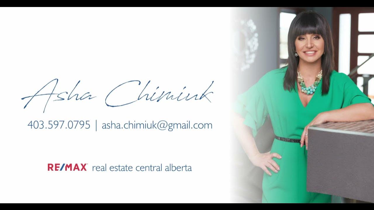 ASHA CHIMIUK RE/MAX red deer central alberta 77 Chinook Street