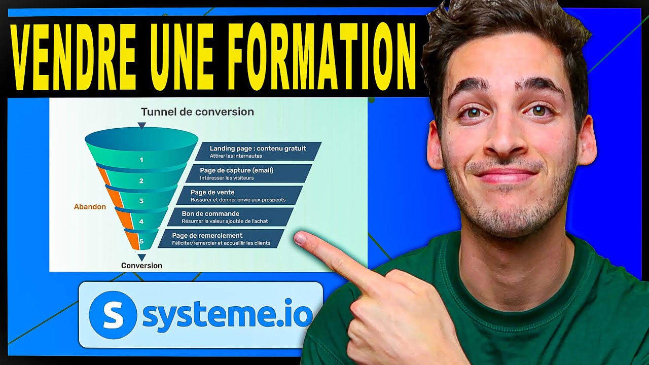 Comment Vendre une Formation en Ligne avec Systeme io (+34K/AN) - YouTube
