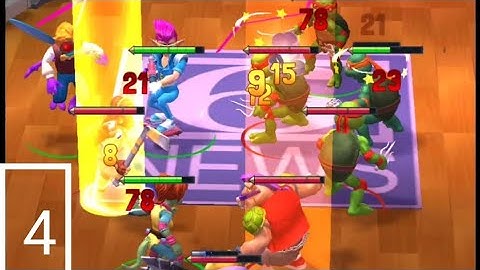 Closest fight ever! 😎 | Teenage Mutant Ninja Turtles | Part 4 | Hyper Casual Game | Kongregate TMNT