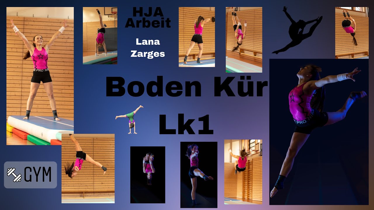 Boden Kür Lk1 Halbjahres Arbeit 2020-2021 Turnen