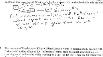 Completely randomized design