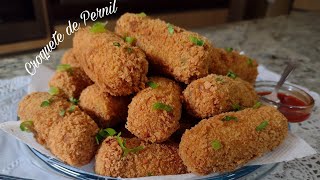 De todos os CROQUETES que já fiz, essa RECEITA foi a que mais me SURPREENDEU