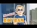 Kid with Ray Ban Sunglasses. Очки Ray Ban