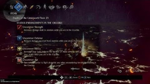 Nioh 2(Depths of The Underworld: Floor 23th: Ren Hayabusa, Yorimitsu, Ashiya Domain)