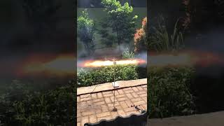 Uji Coba Propelan Roket Dari Kno3 & Gula