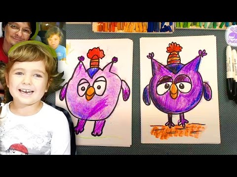 СМЕШАРИКИ мультик / как нарисовать Совунью из мультика Смешарики с Катей / Рыбакит