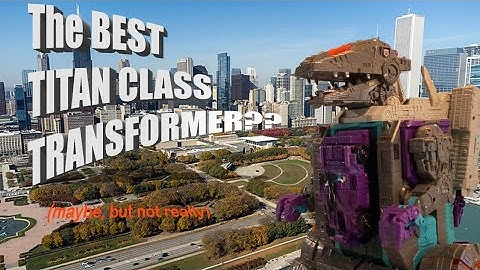The BIGGEST and BEST TITAN CLASS? TRANSFORMERS titans return TRYPTICON review by GarrytheGremlin