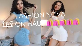 FASHION NOVA TRY ON HAUL | VAYSHMONEYY