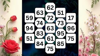 Number Search: How Fast Can You Find It? #puzzlegame #focuschallenge #Puzzle #quiz #552