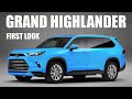 2024 Toyota Grand Highlander First Look