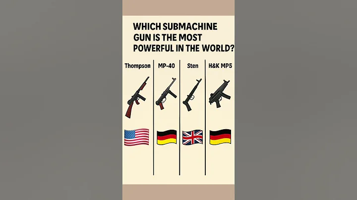 Which Submachine Gun is the Strongest in the World? 🔫🌍