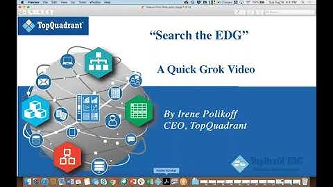 Quick Grok Video: Search the EDG