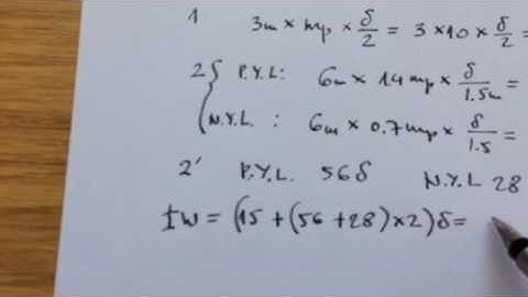 Yield line analysis example