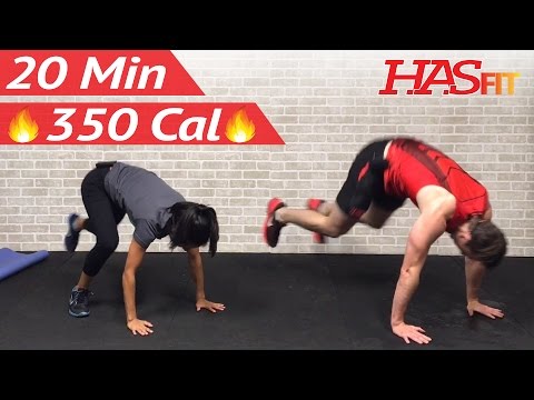 20 Minute HIIT Workout No Equipment High Intensity Interval Training Home Workout without Equipment