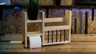 In this video, I show you how I fit the lapped dovetails and mortice and tenon joints in the magazine rack. If yo want to see these ...