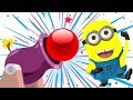 The Emoji Learn Colors With Soccer Footballs Minions Cartoon Finger Family For Kids 
