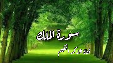 سورة الملك بقراءة الشيخ عبد الرحمان السديس