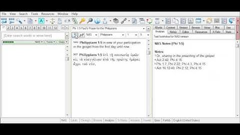 How to Use English Words to Lookup Words in Greek Lexicons