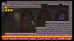 New Super Mario Bros. Wii Walkthrough - World 6 - Castle
