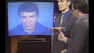 Фрагменты пробного телемоста Киев-Москва. 12.04.1988г.