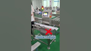 Automatic weighing machine, automatically reject the unqualified weight.