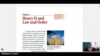 4th Grade CKLA ELA - Unit 2 Lesson 11 Empires in the Middle Ages: Introduction to King Henry II