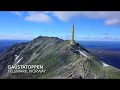 Gaustatoppen, Telemark, Norway 4K Drone Footage