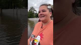 Residents say water is rising rapidly now in Liberty County